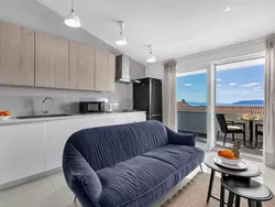 Bild zur gratis inserierten Ferienwohnung Wohnung "Blue Dream" mit Balkon.