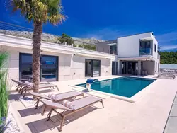 Bild zur gratis inserierten Ferienwohnung Exklusive Villa Magic mit beheiztem Pool und Sauna.