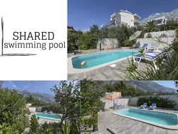 Bild zur gratis inserierten Ferienwohnung Wunderschöne Wohnung in Zelenka mit Gemeinschaftspool.