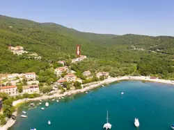 Ferienwohnung Traumhaftes Apartment mit großer Terrasse in Općina Raša - 4 Personen, Hund erlaubt