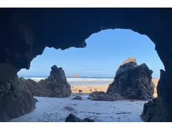 Ferienwohnung FeWo in Crozon in der Bretagne/ Urlaub mit Hund am Meer im Finistère in Crozon - 2 Personen, Hund erlaubt