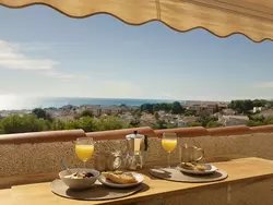 Ferienwohnung Terraza Azul - Penthouse with sea view in Alcalà de Xivert (el Baix Maestrat) - 4 Personen, Hund erlaubt