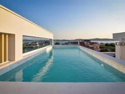 Ferienwohnung Villa La Perla Apt 2 4+2 with heated rooftop pool in Općina Bibinje - 6 Personen, Hund nicht erlaubt