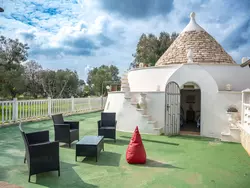 Ferienhaus Paolos Trullo im Herzen der Landschaft in Carovigno - 8 Personen, Hund erlaubt