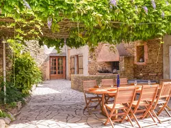Ferienhaus Charmantes Natursteinhaus mit Pool in Félines-Minervois - 6 Personen, Hund nicht erlaubt