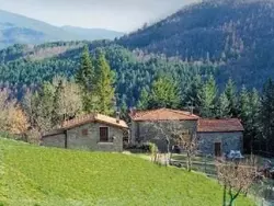 Ferienwohnung Maisonette-Ferienwohnung mit Garten in Bibbiena - 5 Personen, Hund erlaubt