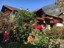 Ferienhaus Chalet-Hausteil mit Garten im Dorfkern in Verwaltungskreis Interlaken-Oberhasli - 4 Personen, Hund erlaubt