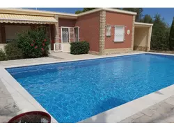 Ferienhaus Ferienhaus Spanien Vinaros am Meer Pool Internet Meerblick in Vinaròs (el Baix Maestrat) - 6 Personen, Hund erlaubt
