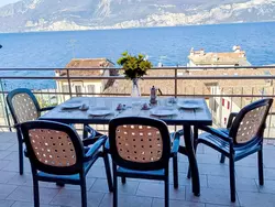 Ferienwohnung Gelbe Wohnung 65qm mit Garten und Seeblick in Brenzone sul Garda - 4 Personen, Hund erlaubt