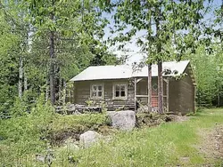1. Bild zum Ferienhaus Blockhütte für das wahre Naturerlebnis am See.
