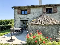 Ferienhaus Le Fournil de la Rouquette in Calvinet - 4 Personen, Hund erlaubt
