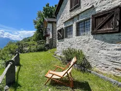 Ferienhaus Rustico Eremo Rico in Brione sopra Minusio - 4 Personen, Hund erlaubt