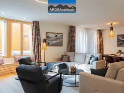 Ferienwohnung Terra Alpina Appartement/Fewo, Bad, WC, 10-Bettwohnung in Arosa - 9 Personen, Hund erlaubt