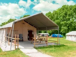 Ferienhaus Parc de la Brenne - Safaritent accessible in Prissac - 6 Personen, Hund erlaubt