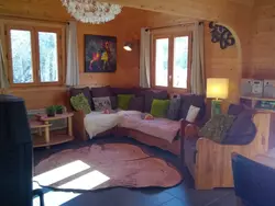 Ferienhaus Komfortables Chalet in ruhiger Lage mit Panoramablick in der Nähe von La Plagne in Notre-Dame-du-Pré - 6 Personen, Hund erlaubt