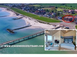 Ferienwohnung Ferienwohnung Penthouse Schönberger Strand in Probstei - 4 Personen, Hund erlaubt