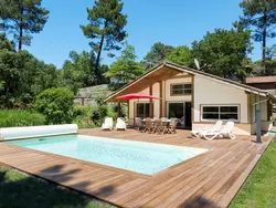 Ferienhaus Clairière aux Chevreuils in Moliets-et-Maa - 10 Personen, Hund erlaubt