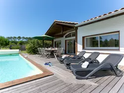 Ferienhaus Club Royal Océan La Prade in Moliets-et-Maa - 12 Personen, Hund erlaubt