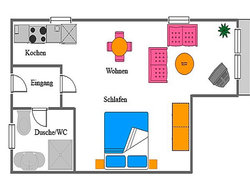 Bild zur gratis inserierten Ferienwohnung Ferienwohnung-1458344.