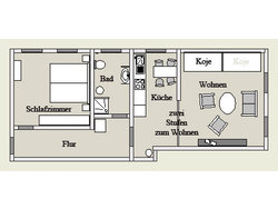 Ferienwohnung Ferienwohnung-2105693 in Wremen - 4 Personen, Hund erlaubt
