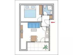 Bild zur gratis inserierten Ferienwohnung Ferienwohnung-1225792.