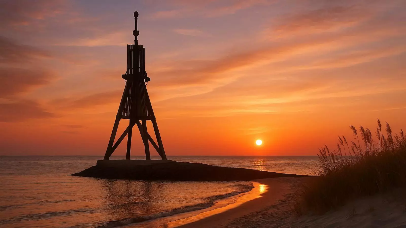Kugelbake in Cuxhaven – maritimes Wahrzeichen an der Elbmündung