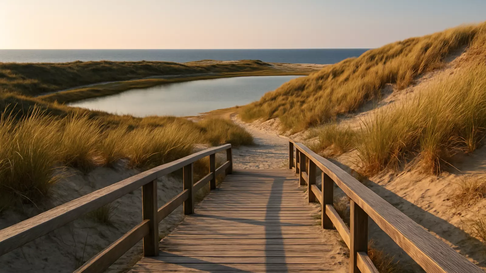 Dünenlandschaft am Riedensee nördlich von Rerik