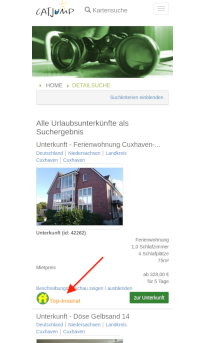 Bild mit Top-Inserat auf allen Suchergebnisseiten und Inseratslisten (Handy)
